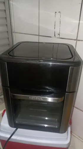 Fritadeira a ar + forno 12l mondial