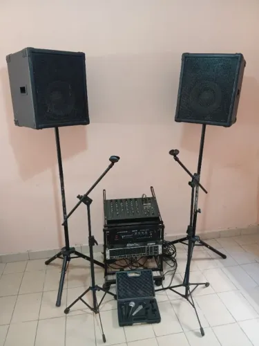 Som básico completo para voz e violão, banda etc