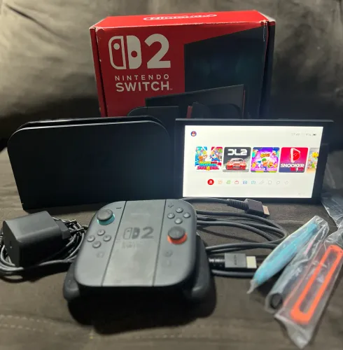 Nintendo Switch 2 - Perfeito, na caixa, tudo original - Envio OLX