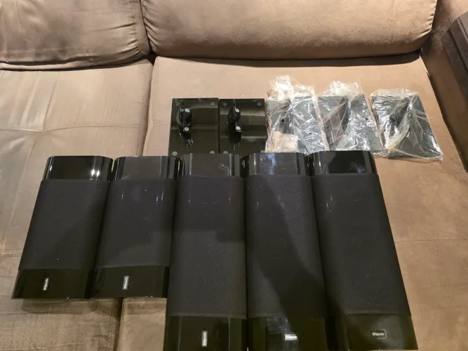 Kit 5 Caixas acústicas Home Theater KLIPSCH