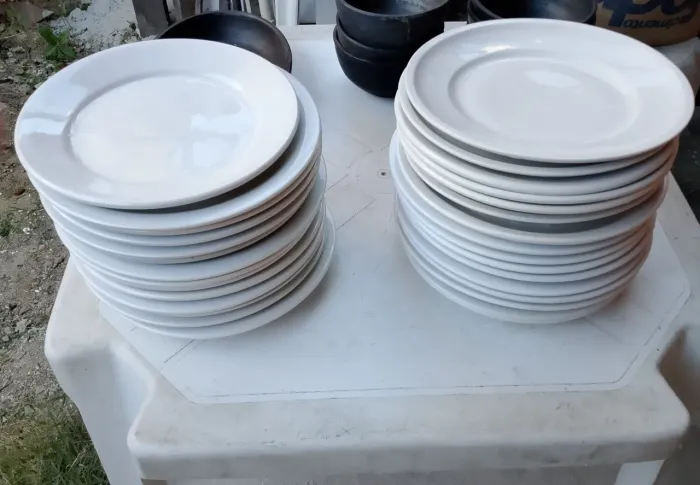 Pratos rasos ,30 unidades