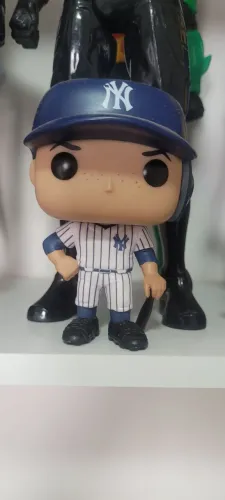 Funko POP!: Major League Baseball Aaron Judge Collectible Figure, Multicolor<br>