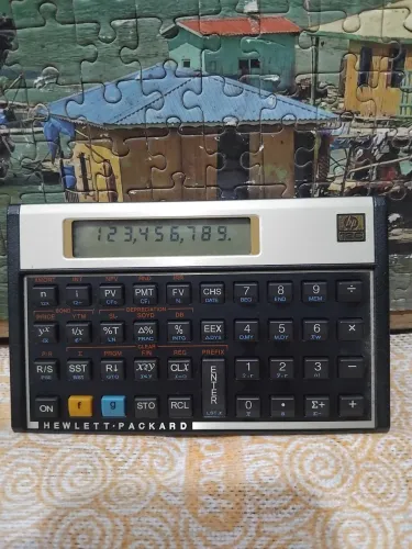 Calculadora HP 12 C.