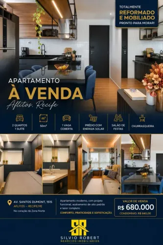 Imóvel para venda tem 50 metros quadrados com 2 quartos em Rosarinho - Recife - PE