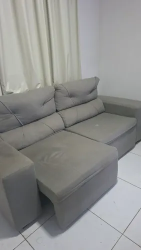 Sofá retrátil 2 lugares 