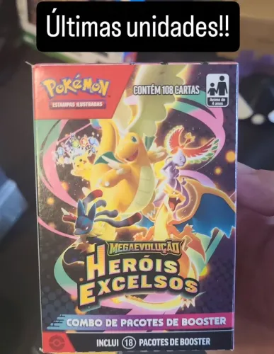 Mini box heróis excelsos