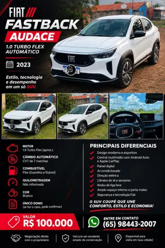 Fiat Fastback Audace 1.0 200 T. Flex AUT 2024