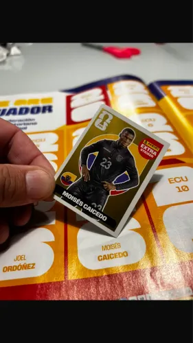 Figurinha série ouro 