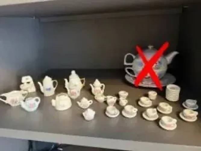 Conjunto de porcelana para boneca