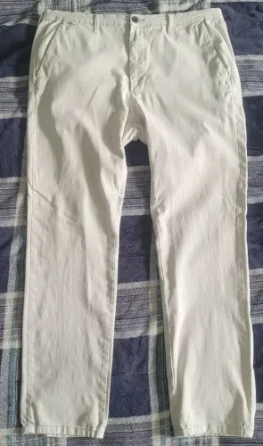 Calça Angelo Litrico Work Slim cinza gelo
