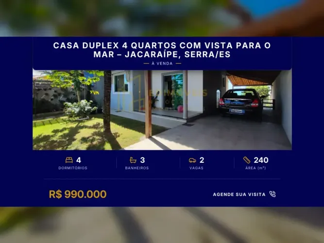 Seu Novo Lar: Casa Duplex com Conforto e Vista para o Mar em São Francisco!