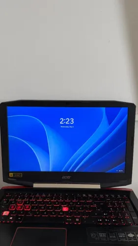 Notebook Acer Vx15 1050Ti 16Ram i7