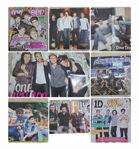 One Direction revistas e pôsters