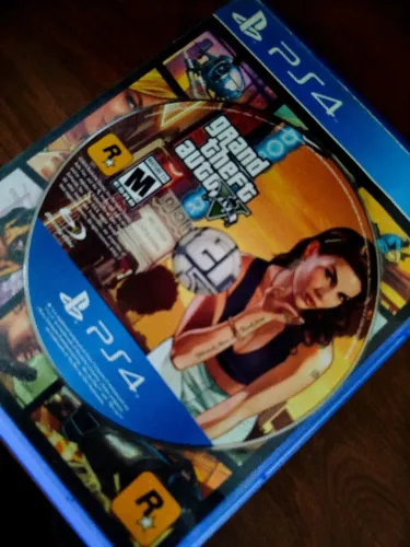 GTA 5 - versão mídia física PS4