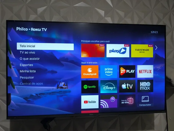 Tv Philco 55 polegadas - Roku TV