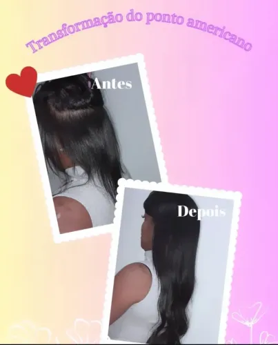 Ponto americano megahair ( 50 reais cada tela)
