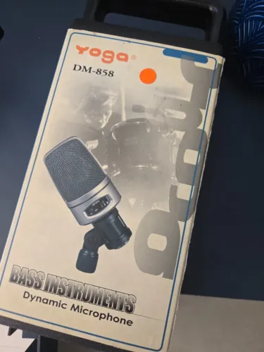 Microfone Yoga DM 858 Nunca utilizado