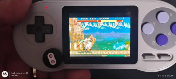 Vídeo game portátil com milhares de jogos
