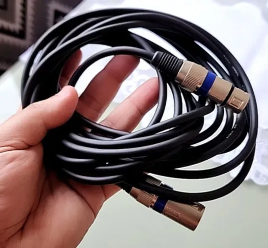 Cabo de microfone XLR 5m