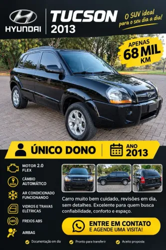Hyundai Tucson 2.0 16V Aut. 2013