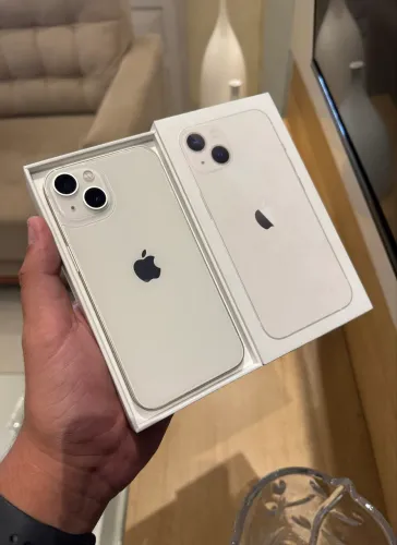 iPhone 13 WHITE 128GB COMPLETO TUDO FUNCIONANDO