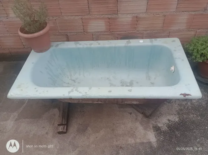 Banheira ferro fundido