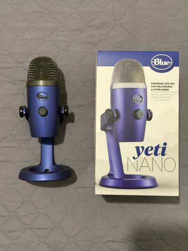 microfone blue yeti nano azul 