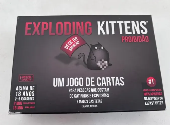 Exploding Kittens: Proibidão Sleevado