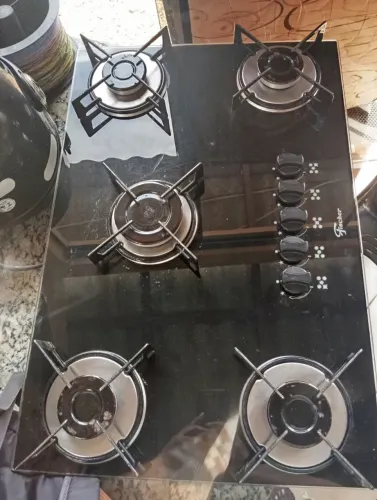 VENDE-SE COOKTOP FISCHER 5 BOCAS