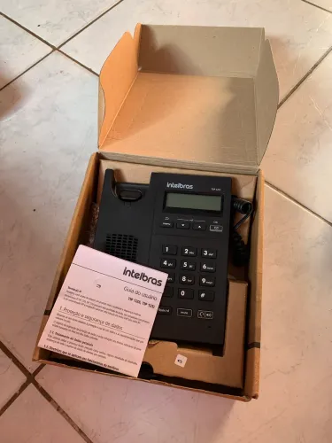 Telefone IP Intelbras TIP 125 - Novo na Caixa