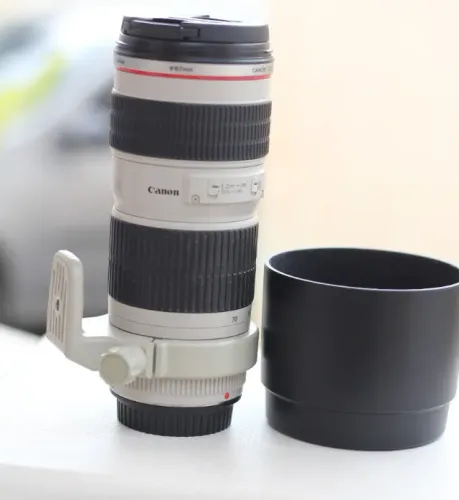 Canon EF 70-200mm f/4L USM - Série L | USM | Teleobjetiva Profissional