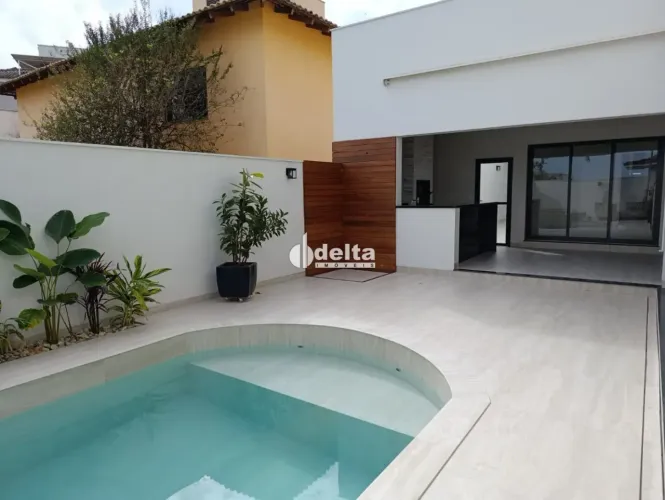 Casa residencial com 4 suítes disponível para locação no bairro Morada da Colina em Uberlâ