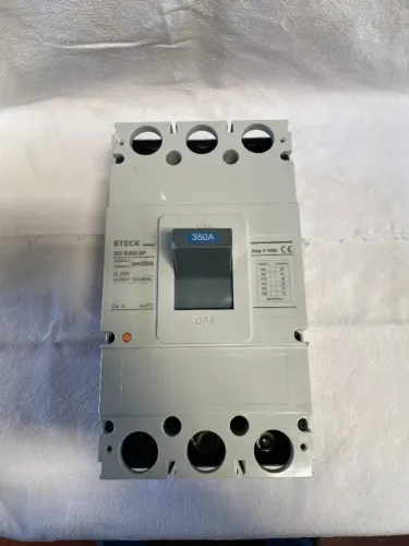 Disjuntor Steck 350A Caixa Moldada SD-S400 3 Polos