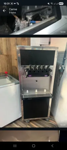Vendo ou troco máquina de sorvete 5 sabores 30 mil ou alugo