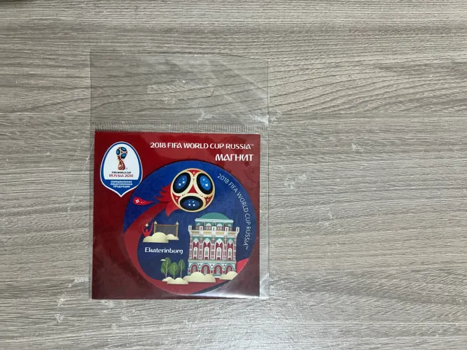 IMÃ DE VINIL COLECIONÁVEL FIFA COPA DO MUNDO 2018 RÚSSIA
