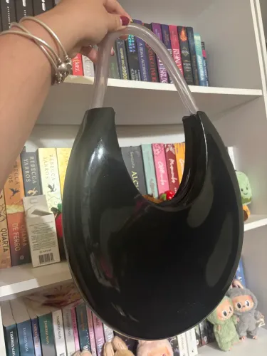 Bolsa Melissa lua moon preta 