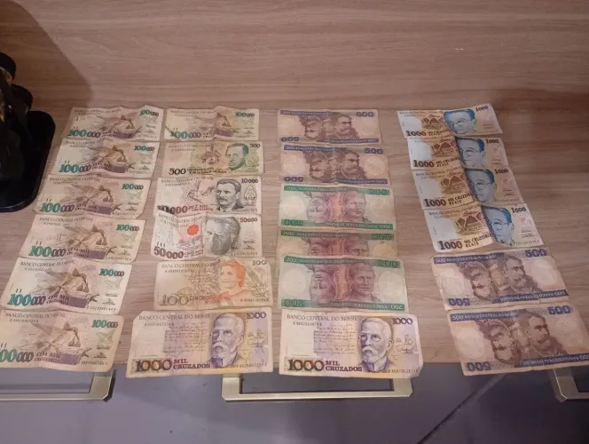 Venda notas antigas 