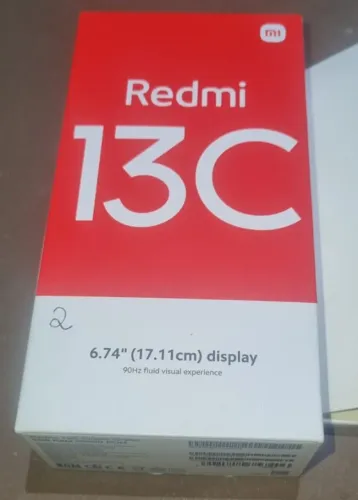 Celular Novo Xiaomi Redmi 13C 8GB/256GB Versão Global Original Novo na Caixa