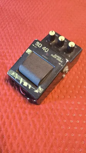 Pedal Chorus SD 40 Super Over Drive - Vintage Anos 80/90 (Raro)