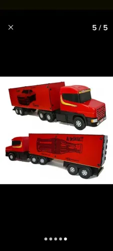 Caminhao/carreta infantil de madeira novos / grandes so 80,00