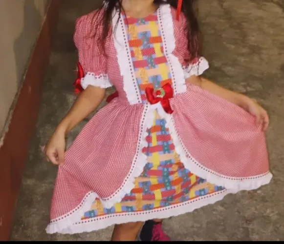 Vestido de caipira 