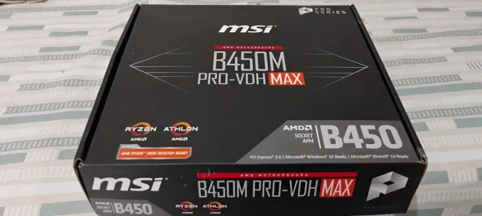 (COM DEFEITO) PLACA MÃE B450M PRO-VDH MAX