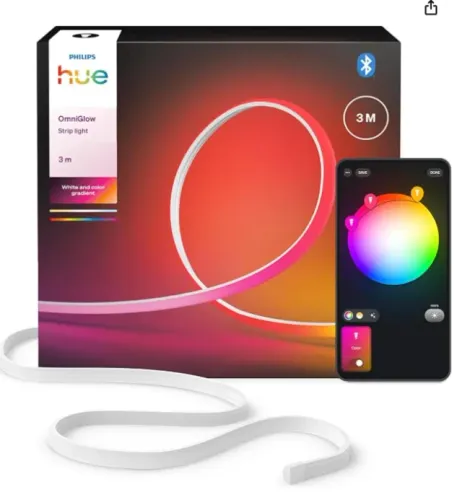 Philips Hue OmniGlow LED Strip 3m - Nova (Nunca Usada)