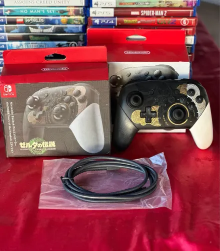 PRO CONTROLE THE LEGEND OF ZELDA TEARS OF THE KINGDOM