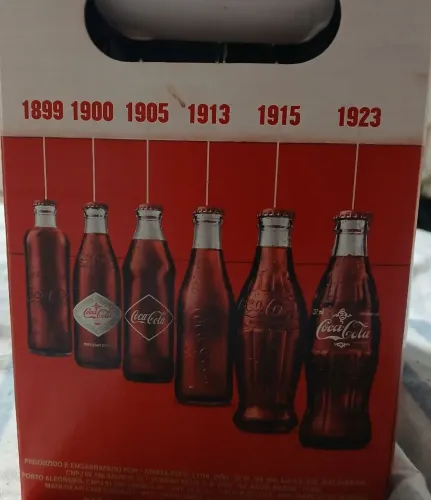 Coleção Coca Cola Momentos Históricos 6 garrafas da época ideal para colecionadores