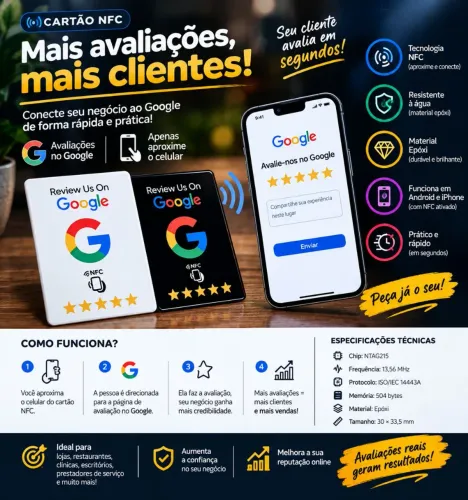 TRANSFORME CADA CLIENTE EM UMA AVALIAÇÃO 5 ESTRELAS