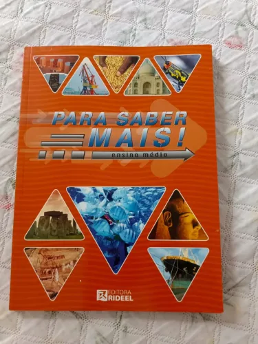 Livro para saber mais ensino médio