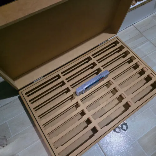 Maleta para cartuchos de super nintendo