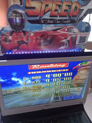 Carrinho fiperama 5 pasta de jogos
