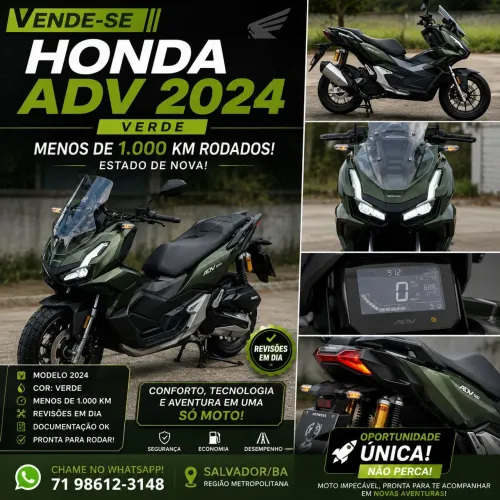 Moto Honda ADV nova.